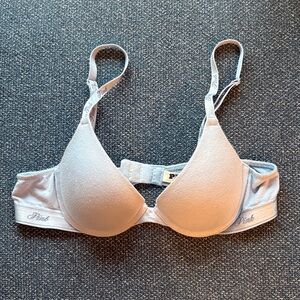 Victoria's Secret:  Wear Everywhere Push-up Bra, 34A, Light Blue